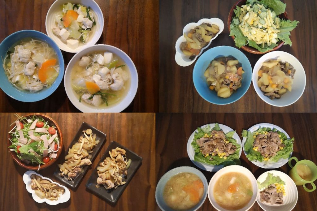 ヨシケイ・プチママで作った料理