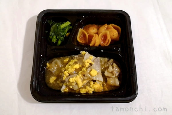 ヨシケイのシンプルミール豚肉と卵のガーリック炒めの写真