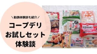 コープデリお試しセットの中身の写真